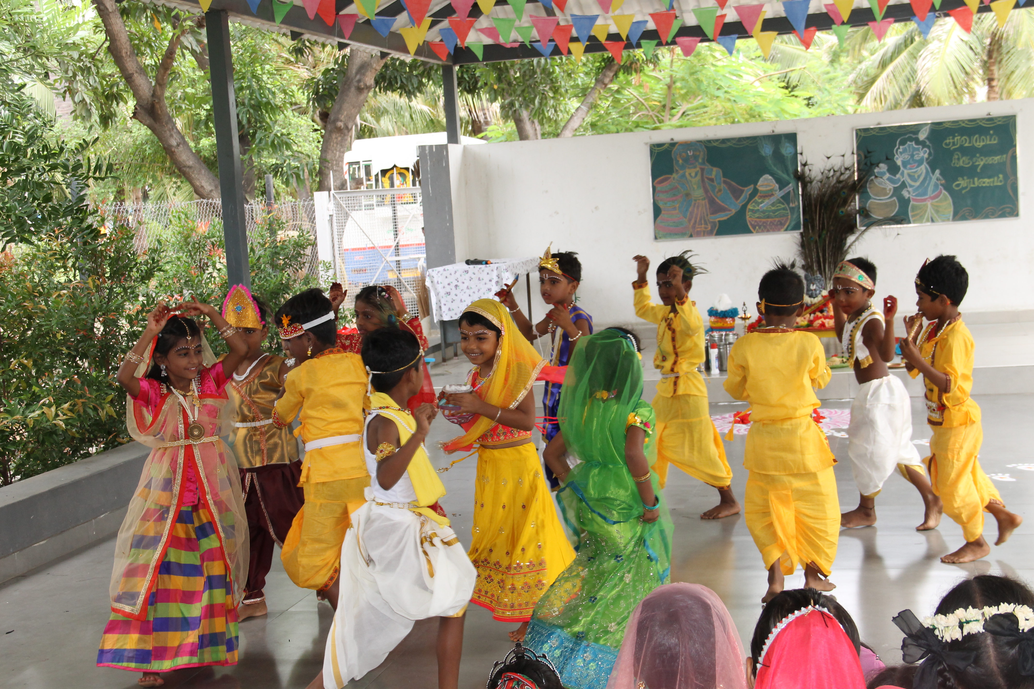 Our little Krishnas and Radhas